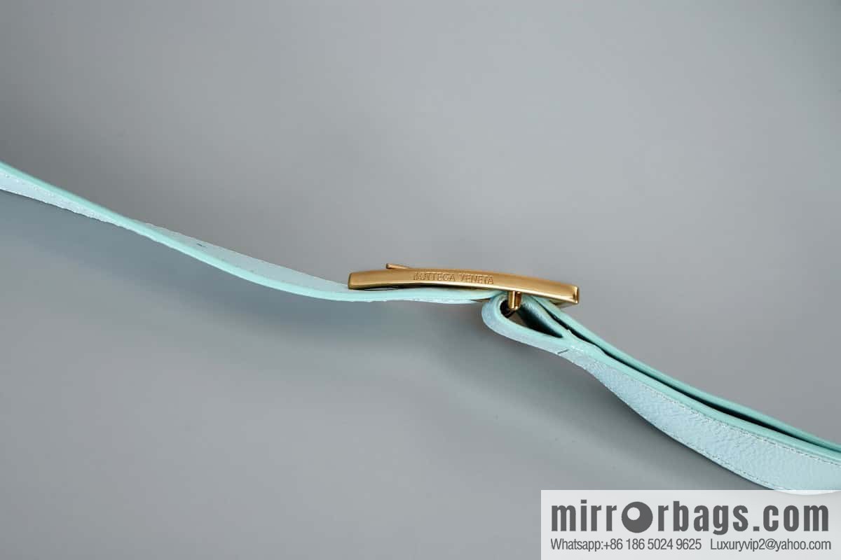 Bottega Veneta Padded Cassette Bag Model; 591970 BV Cassette Pillow Bag, Teal Blue