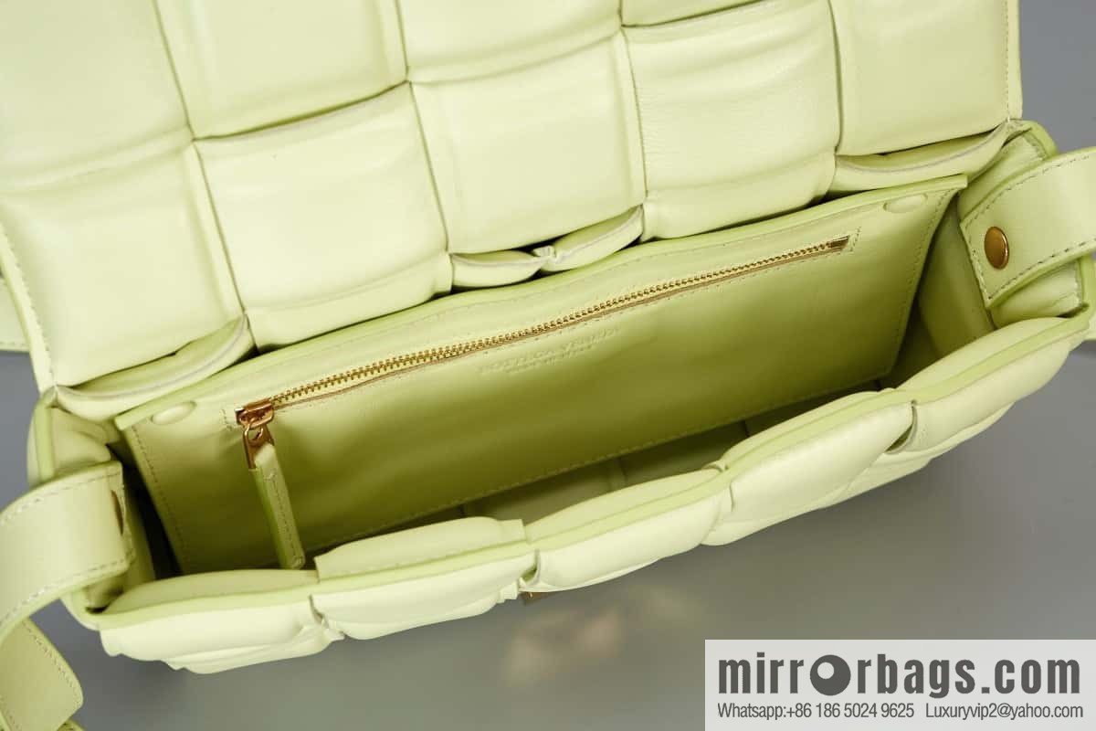 Bottega Veneta Padded Cassette Bag Model; 591970 BV Cassette Pillow Bag, Lemon Yellow