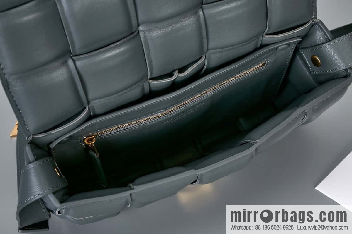 Bottega Veneta Padded Cassette Bag Model; 591970 BV Cassette Pillow Bag, Lightning Grey