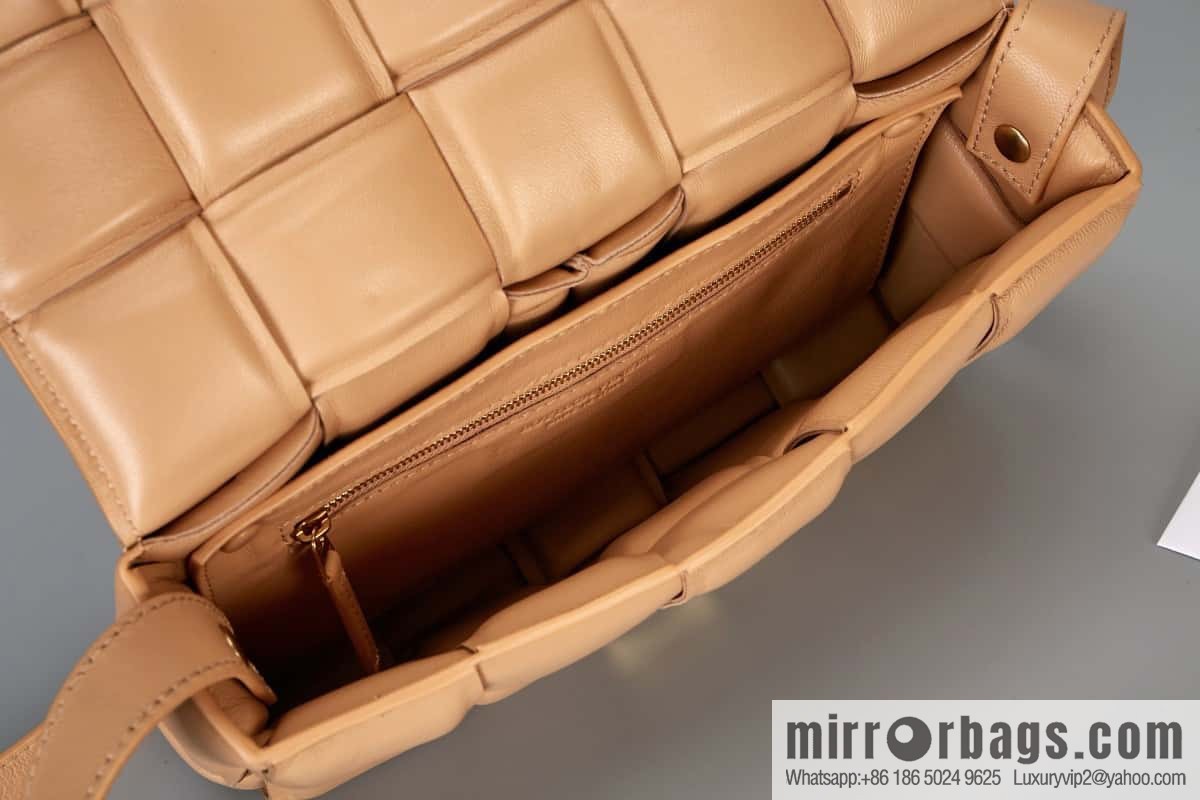 Bottega Veneta Padded Cassette Bag Model; 591970 BV Cassette Pillow Bag, Almond