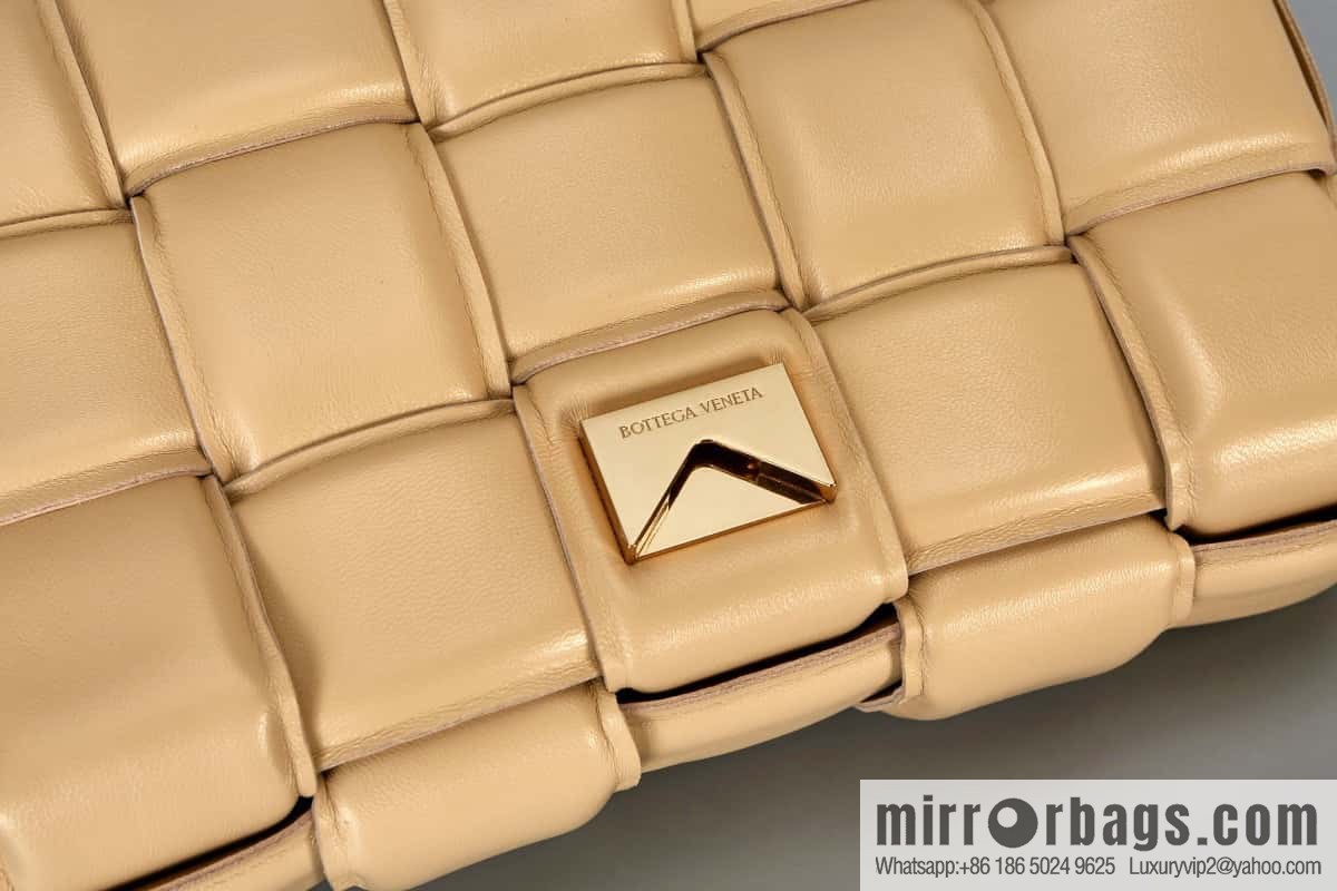 Bottega Veneta Padded Cassette Bag Model; 591970 BV Cassette Pillow Bag, Oatmeal