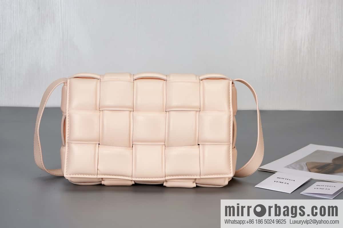 Bottega Veneta Padded Cassette Bag Model; 591970 BV Cassette Pillow Bag, Melon Color