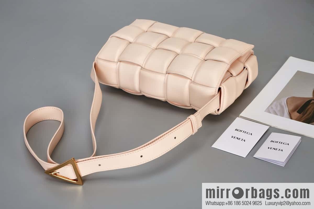 Bottega Veneta Padded Cassette Bag Model; 591970 BV Cassette Pillow Bag, Melon Color
