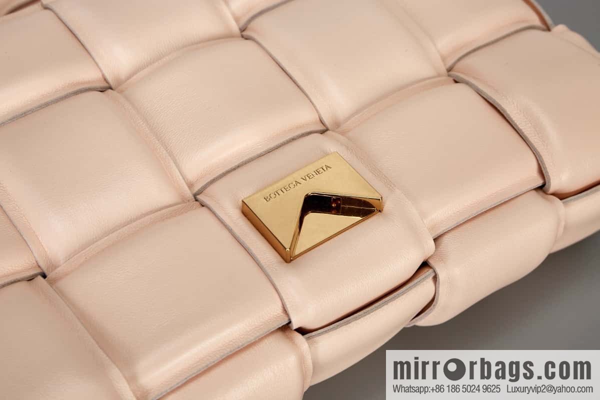 Bottega Veneta Padded Cassette Bag Model; 591970 BV Cassette Pillow Bag, Melon Color