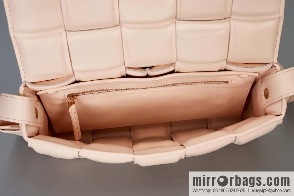 Bottega Veneta Padded Cassette Bag Model; 591970 BV Cassette Pillow Bag, Melon Color