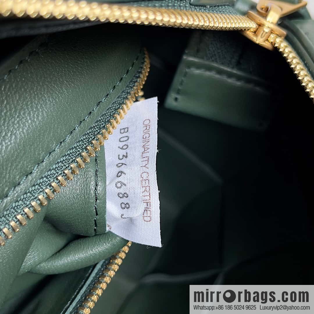 2022 autumn and winter latest armpit bag shoulder strap bag BRICK Cassette model number: 729166 rain tree green