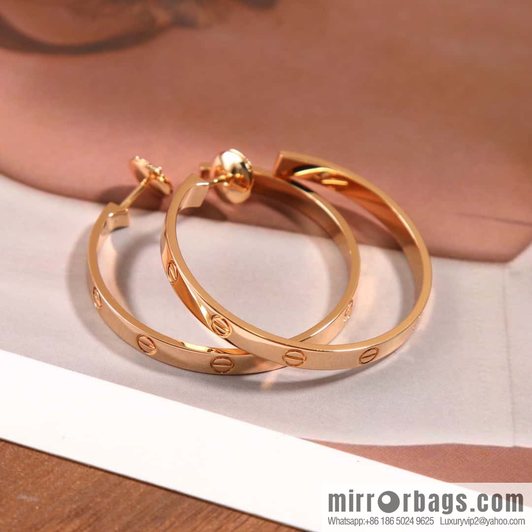 ☀Cartier LOVE series stud earrings ☀