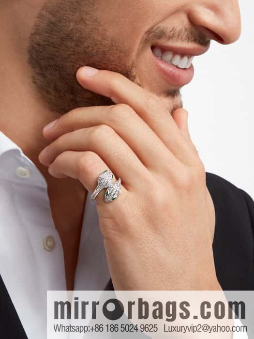 ☀BVLGARI SERPENTI SEDUTTORI Liu Guang Snake Shadow, Snakehead Ring ☀️
