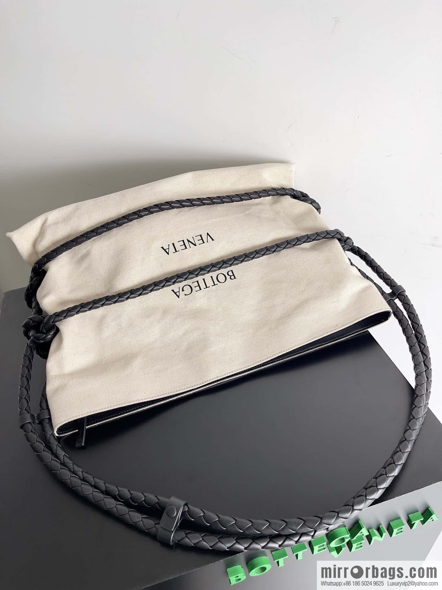 2023 BOTTEGA VENETA limited knot canvas tote bag model number: 743625