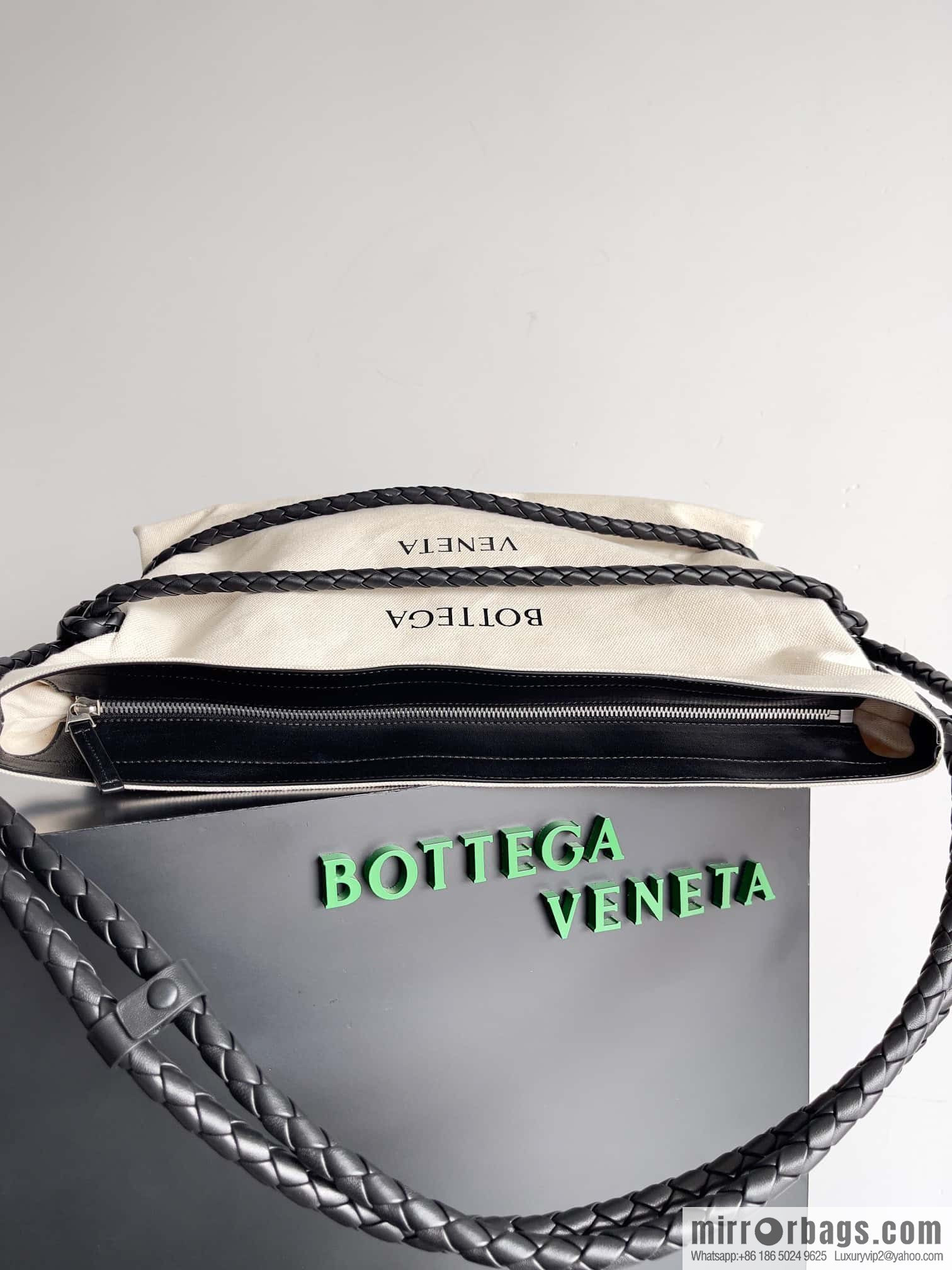 2023 BOTTEGA VENETA limited knot canvas tote bag model number: 743625