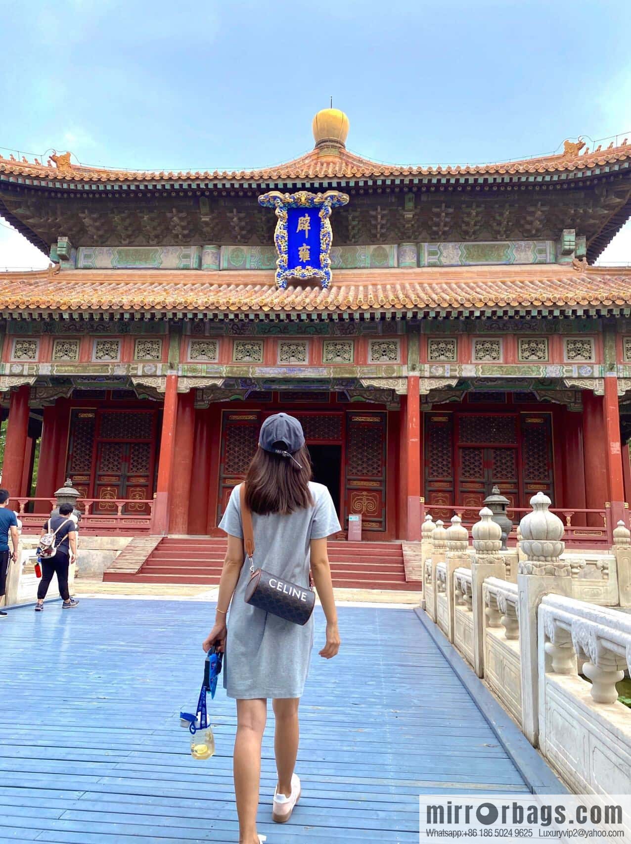 [Premium quality, all-steel hardware] CELINE | New cylinder bag online, logo printed cylinder bag, number: 110052