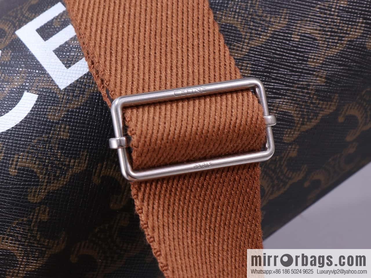 [Premium quality, all-steel hardware] CELINE | New cylinder bag online, logo printed cylinder bag, number: 110052