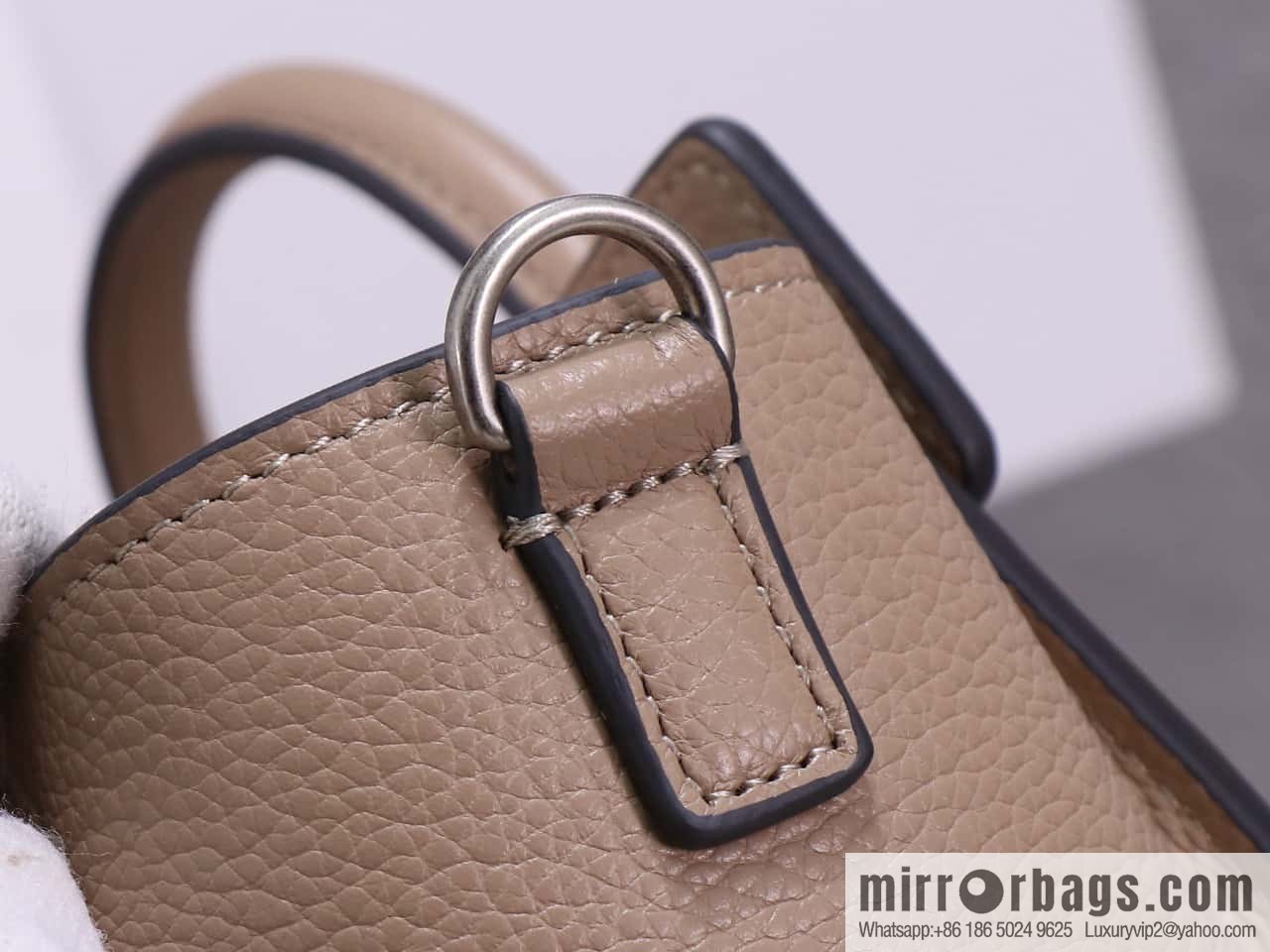 [Premium quality, all-steel hardware] Celine nano Luggage smiley face bag, model 168243