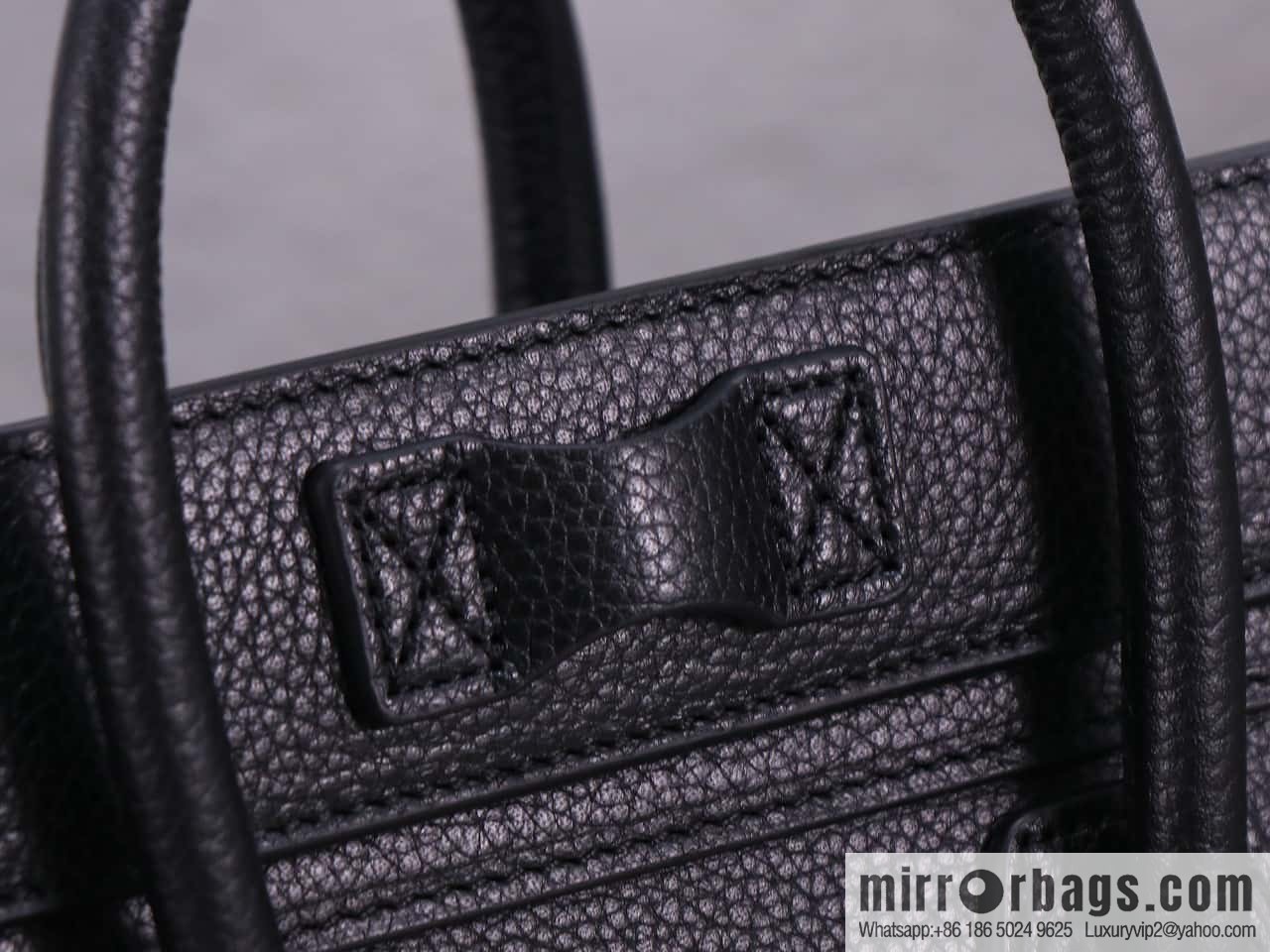 [Premium quality, all-steel hardware] Celine nano Luggage smiley face bag, model 168243