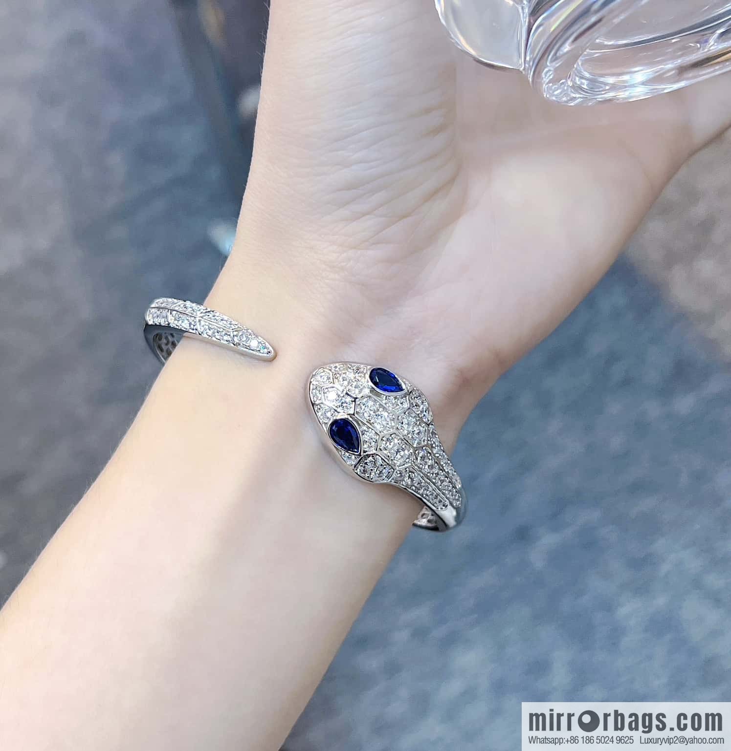 ❗️Popular ❗️ ☀️ Bulgari BVLGARI latest series SERPENTI snake head bracelet  ☀️