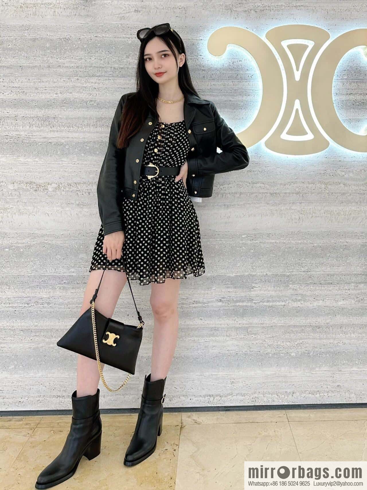 [Premium quality, all steel hardware] WILTERN TRIOMPHE SOFT smooth cow leather (fabric) handbag, number: 113673