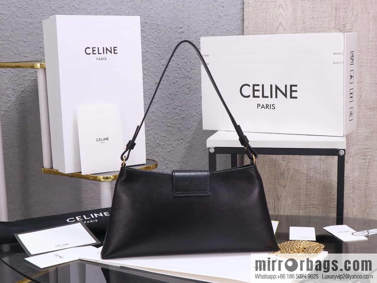 [Premium quality, all steel hardware] WILTERN TRIOMPHE SOFT smooth cow leather (fabric) handbag, number: 113673