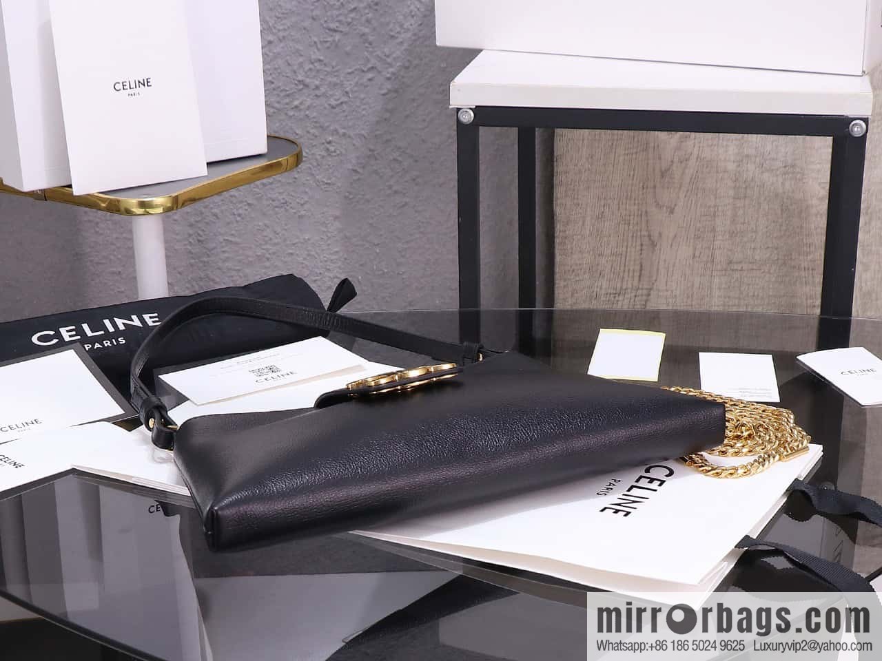 [Premium quality, all steel hardware] WILTERN TRIOMPHE SOFT smooth cow leather (fabric) handbag, number: 113673