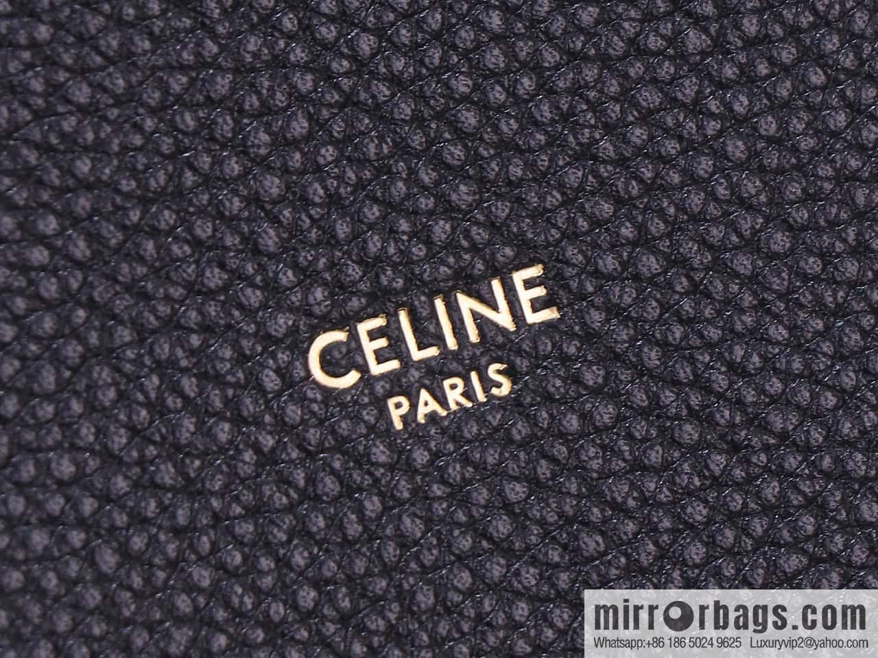 [Premium quality, all steel hardware] CELINE Bucket 16 calfskin bucket bag No.: 195573
