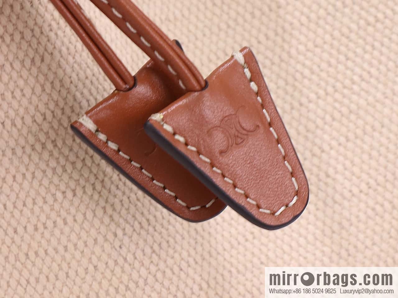 [Premium quality, all-steel hardware] CABAS MARIN small fabric Wagyu leather (fabric) drawstring bag, number: 113082EZR.02NT