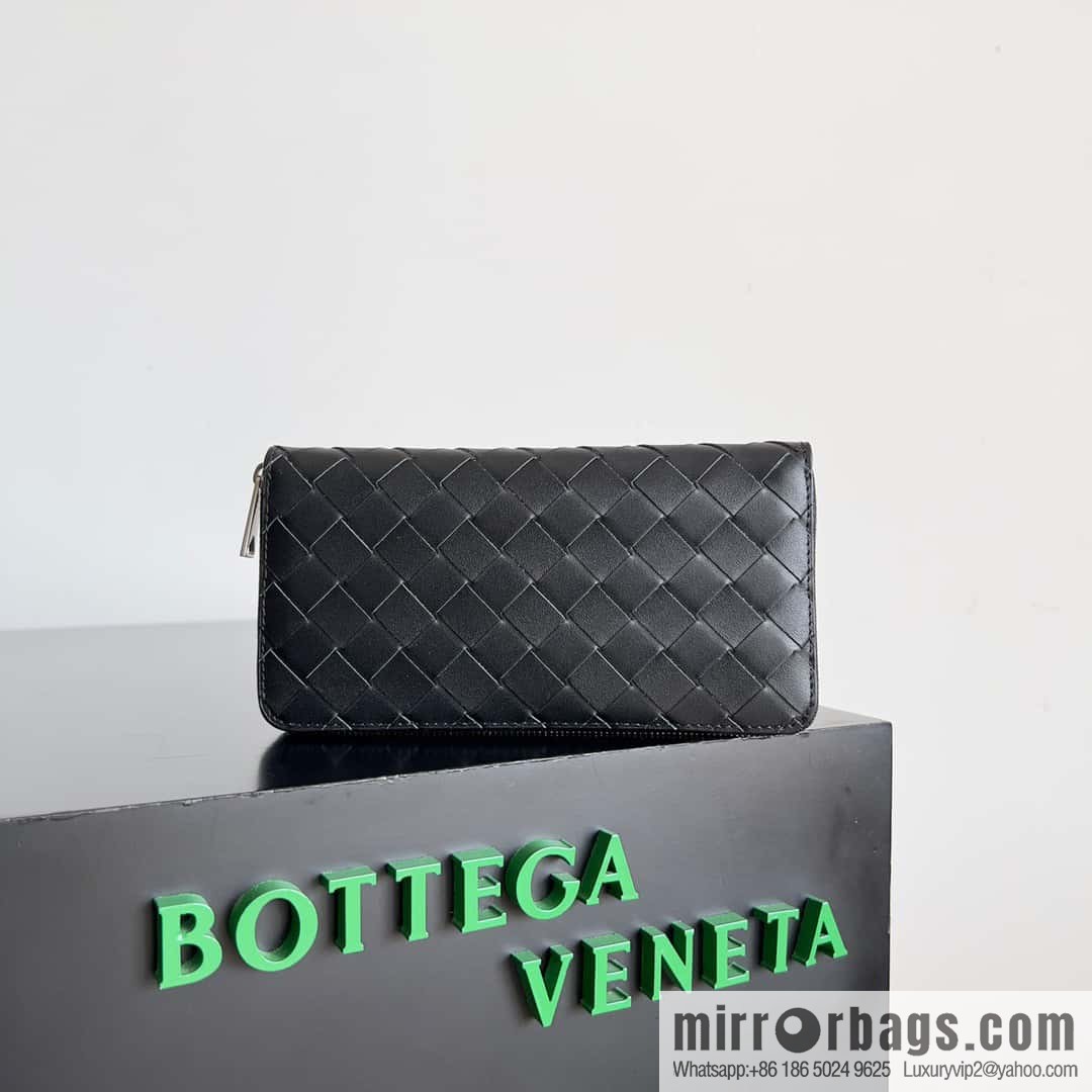 #Bv men's woven wallet model number: 593217 black