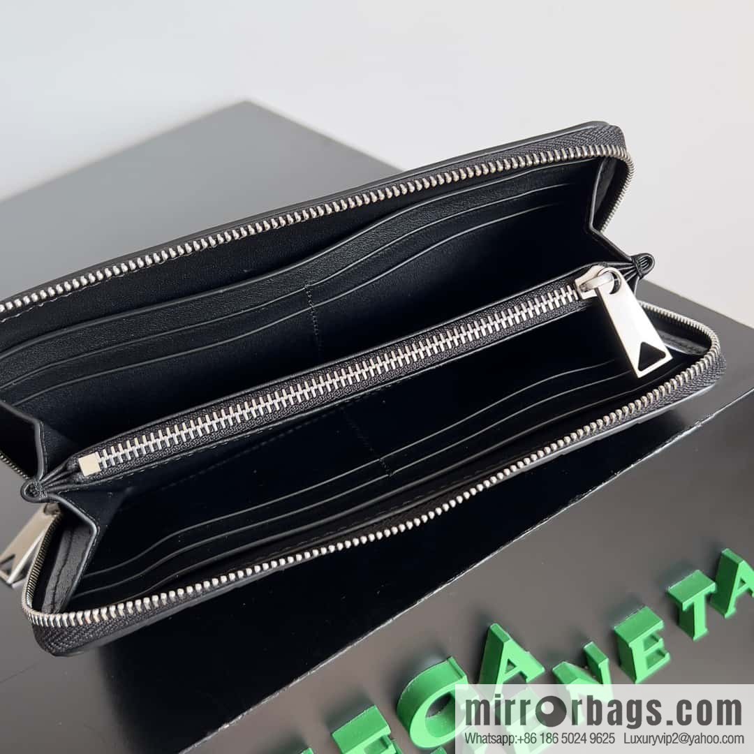 #Bv men's woven wallet model number: 593217 black