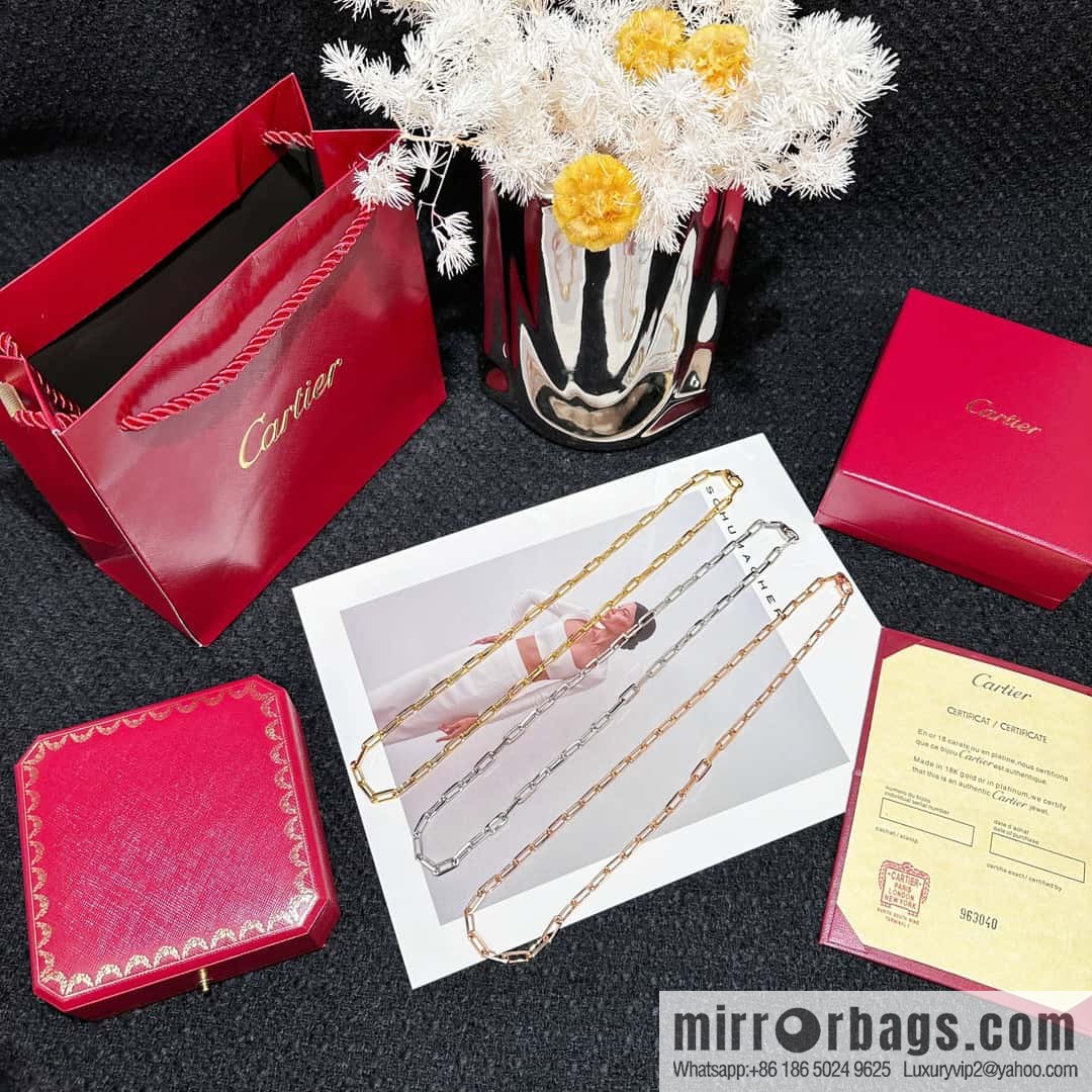 ❗️New ❗️ ☀️ Cartier SANTOS DE CARTIER chain ⛓ necklace ☀️