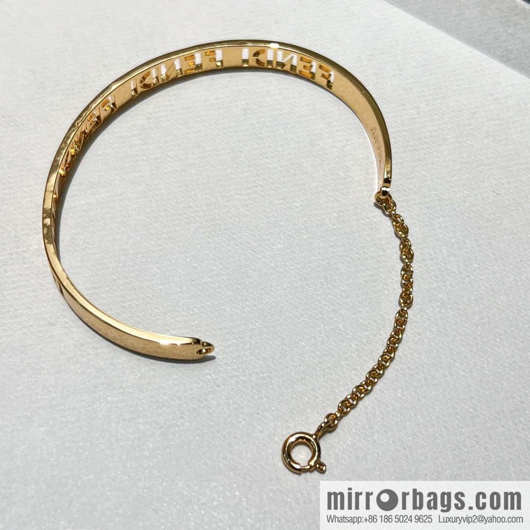 ❗New ❗️ ☀ with drill 290 hollow 310 ☀ new FENDI hollow letter bracelet bracelet ☀