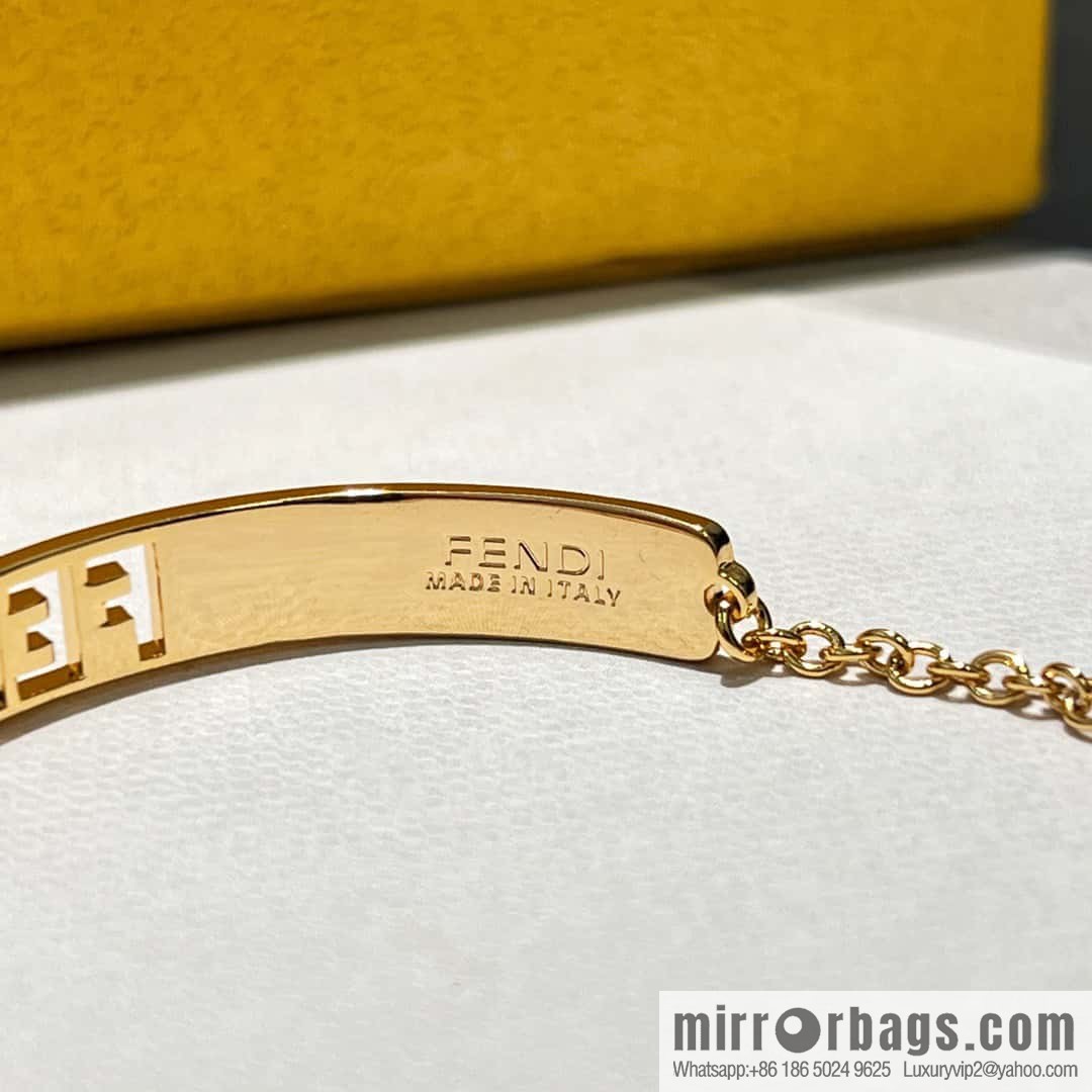 ❗New ❗️ ☀ with drill 290 hollow 310 ☀ new FENDI hollow letter bracelet bracelet ☀