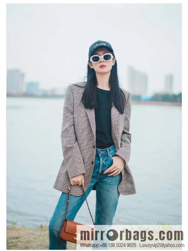 [Premium quality, all-steel hardware] CELIN * New Triomphe Arc de Triomphe armpit bag 2021 spring and summer limited edition, model number: 194142