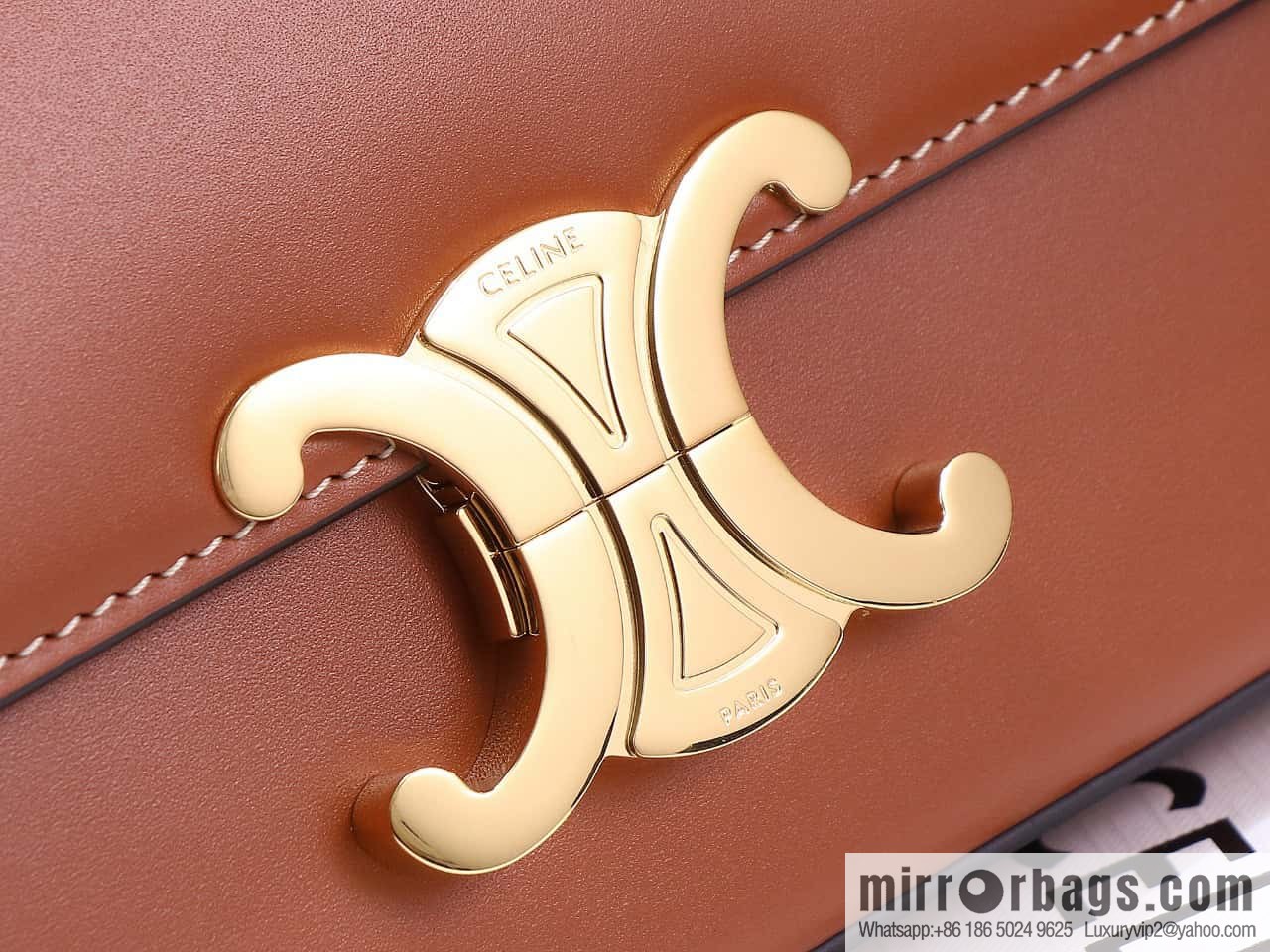 [Premium quality, all-steel hardware] CELIN * New Triomphe Arc de Triomphe armpit bag 2021 spring and summer limited edition, model number: 194142