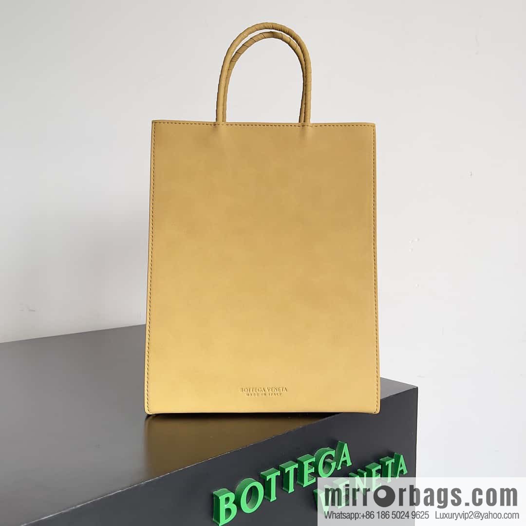 Bv 2023 early autumn new product Brown Bag fun kraft paper bag, model number: 741542 small leather paper tray
