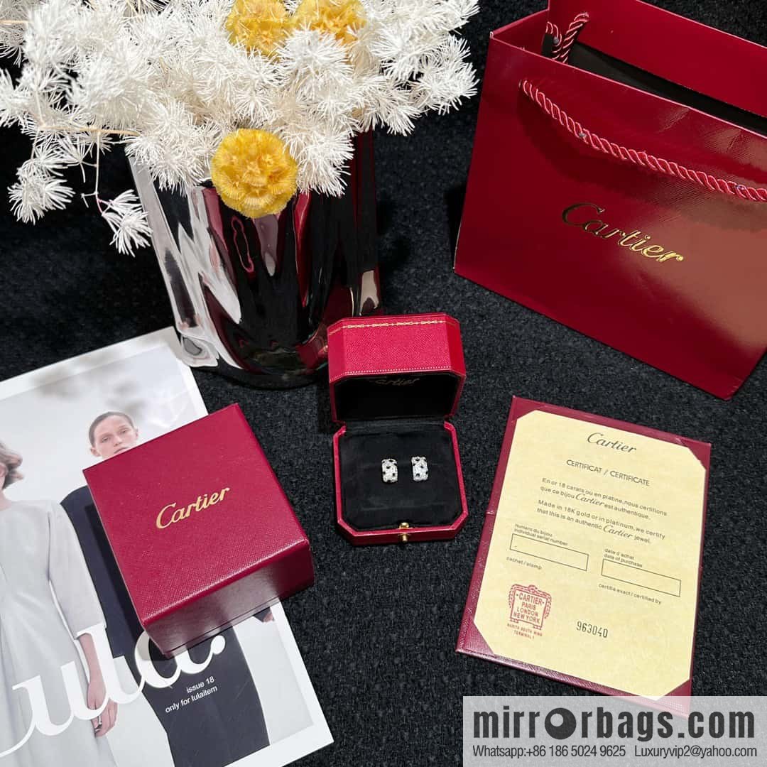 ❗️CNC version ❗️ ☀️ Cartier Cartier Leopard stud earrings ☀️