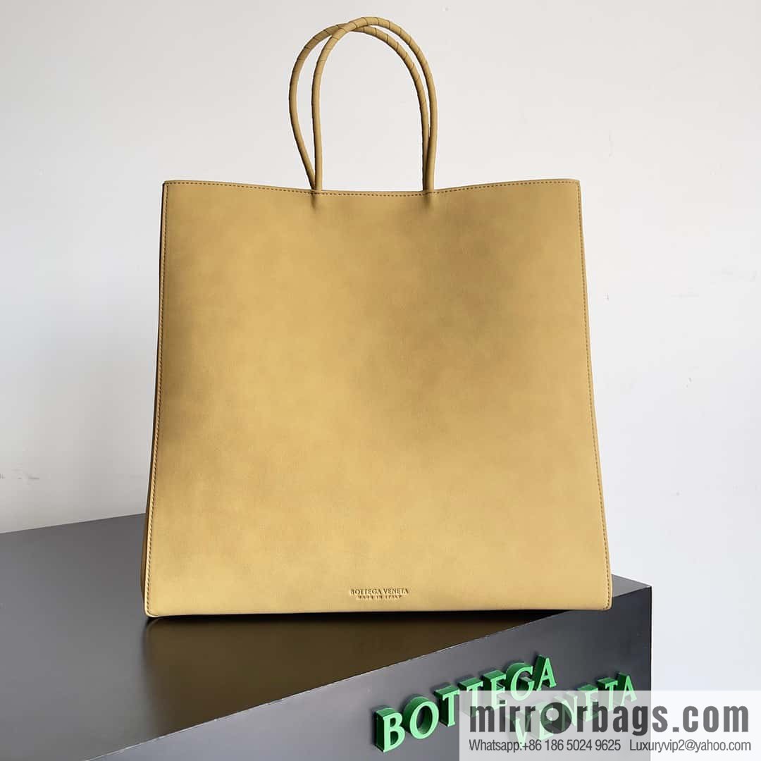 Bv 2023 early autumn new product Brown Bag fun kraft paper bag, model number: 741557 large leather paper tray