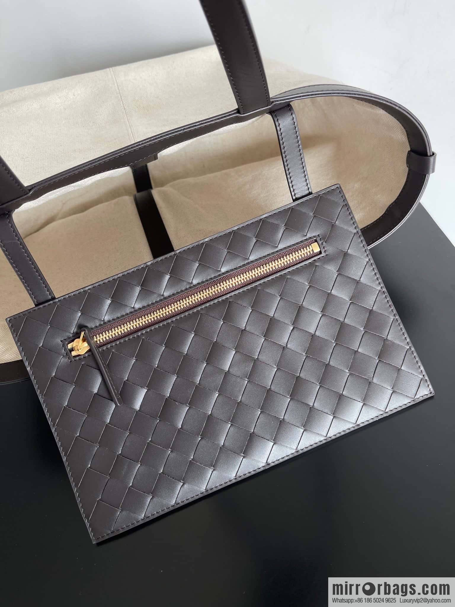 BV new structure Flip Flap tote handbag, model number: 754814 small