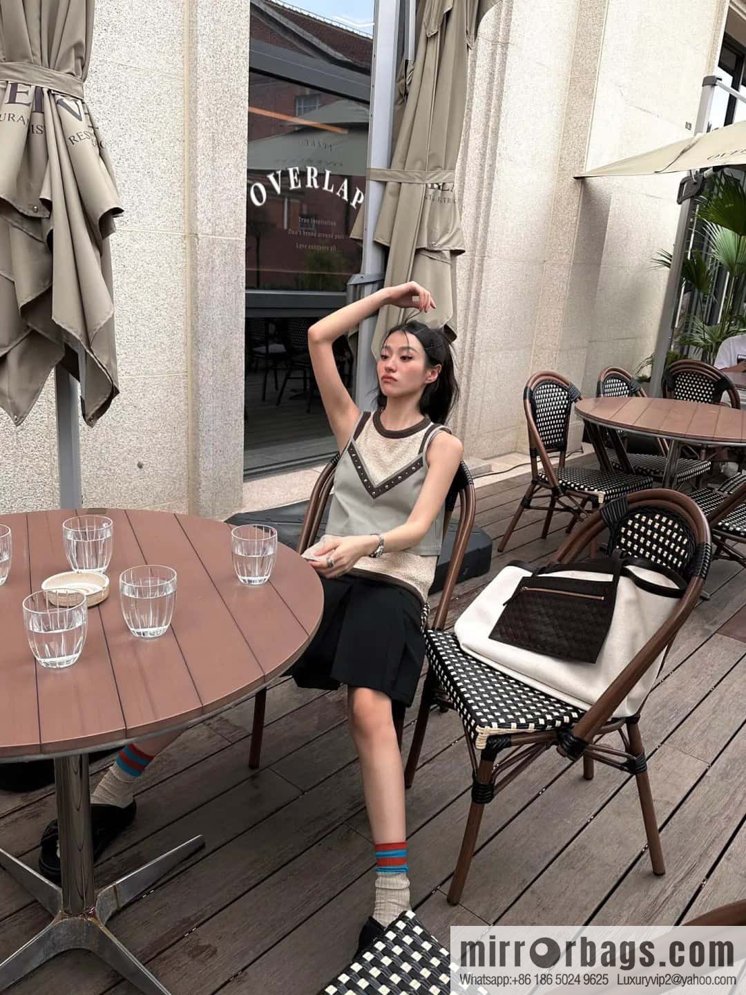 BV new structural Flip Flap tote handbag, model number: 754915 large.