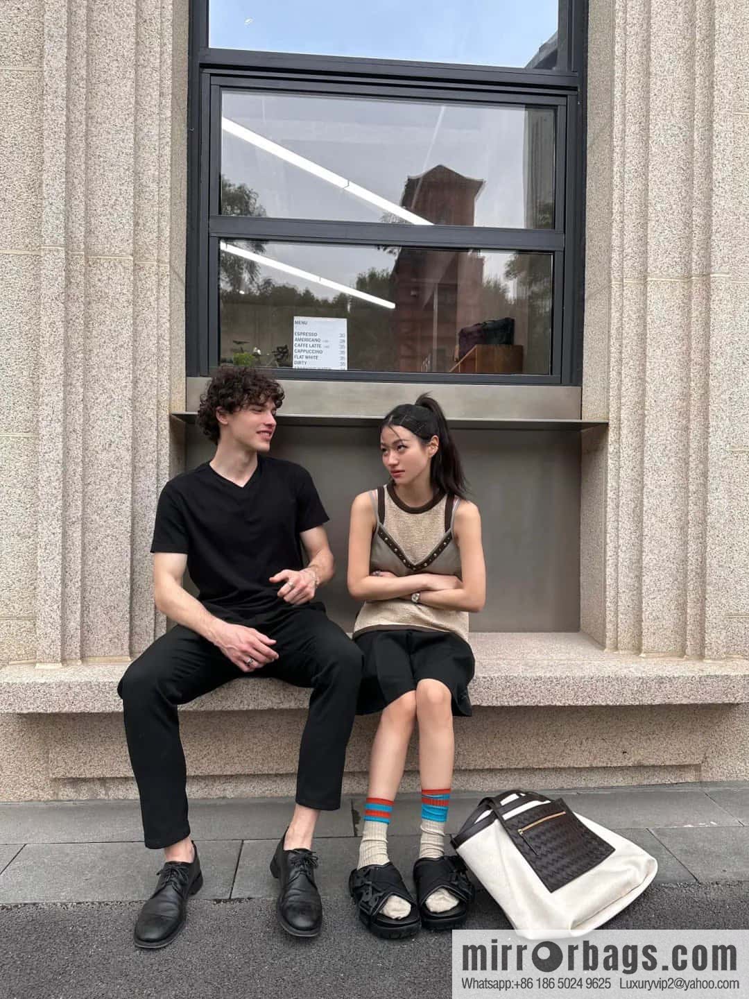 BV new structural Flip Flap tote handbag, model number: 754915 large.