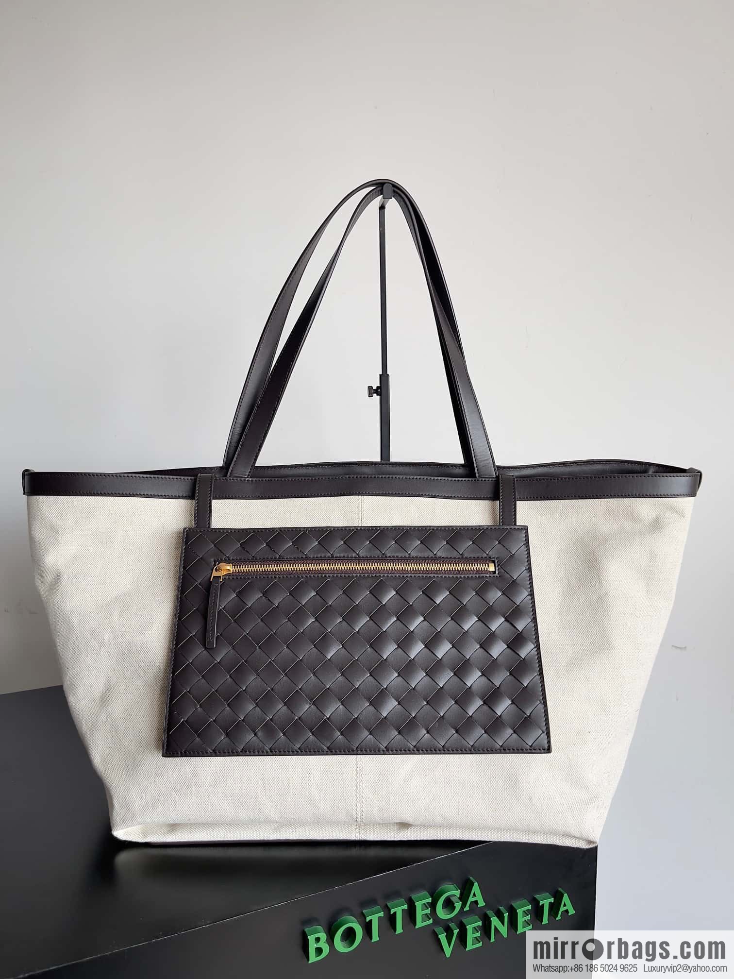 BV new structural Flip Flap tote handbag, model number: 754915 large.