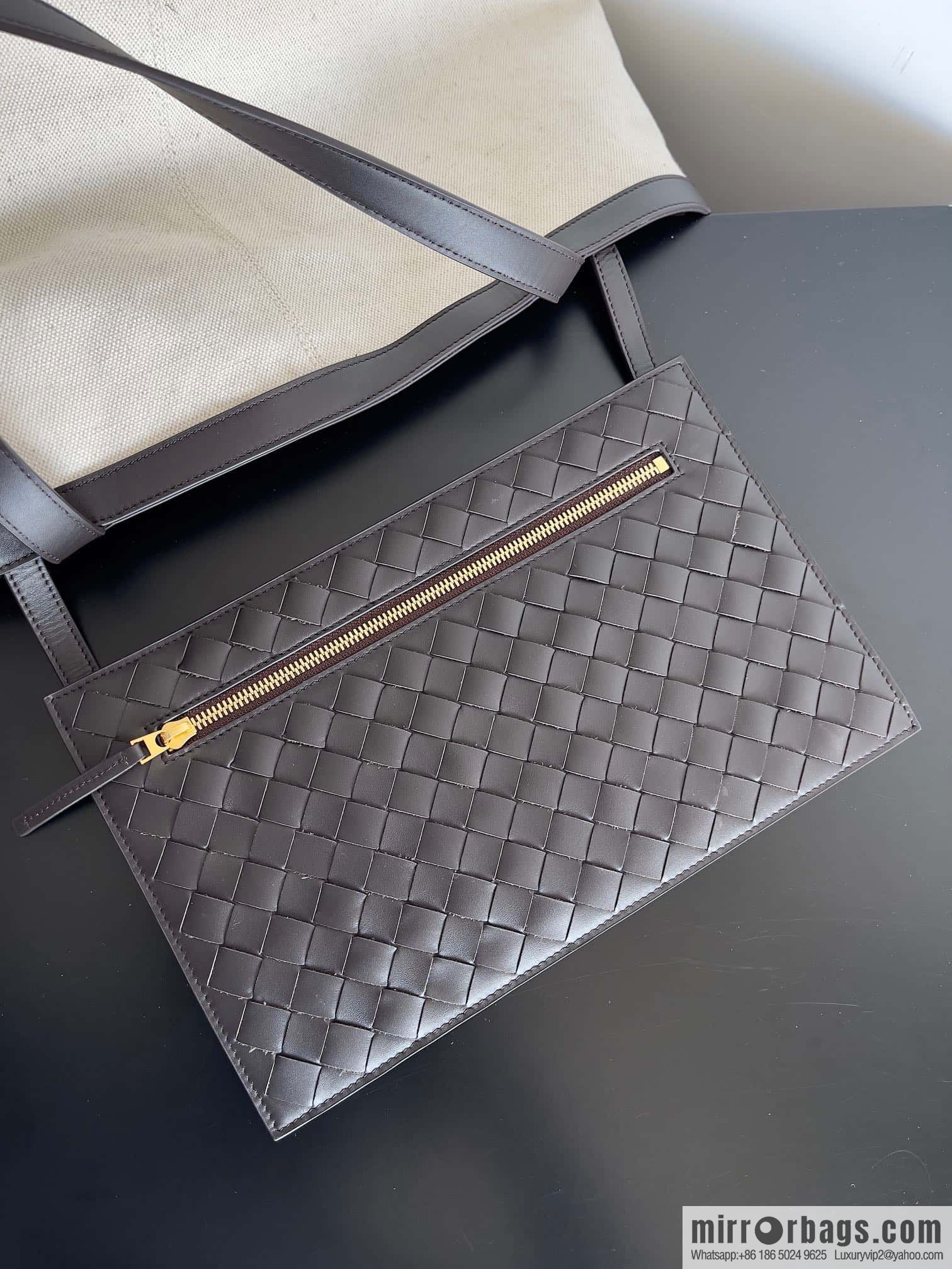 BV new structural Flip Flap tote handbag, model number: 754915 large.