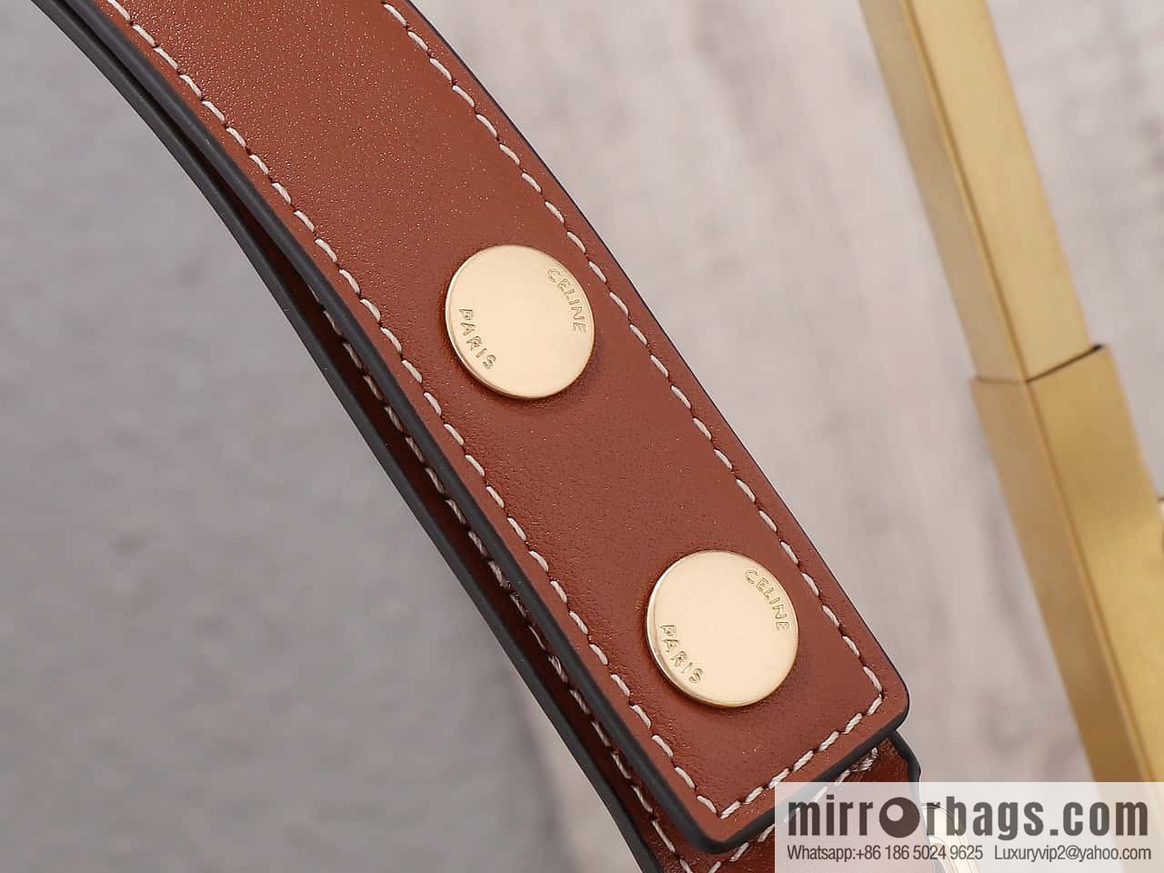 [Premium quality, all-steel hardware 】𝗖𝗘𝗟𝗜𝗡𝗘 | 𝐀𝐕𝐀 full leather armpit bag Model: 196923