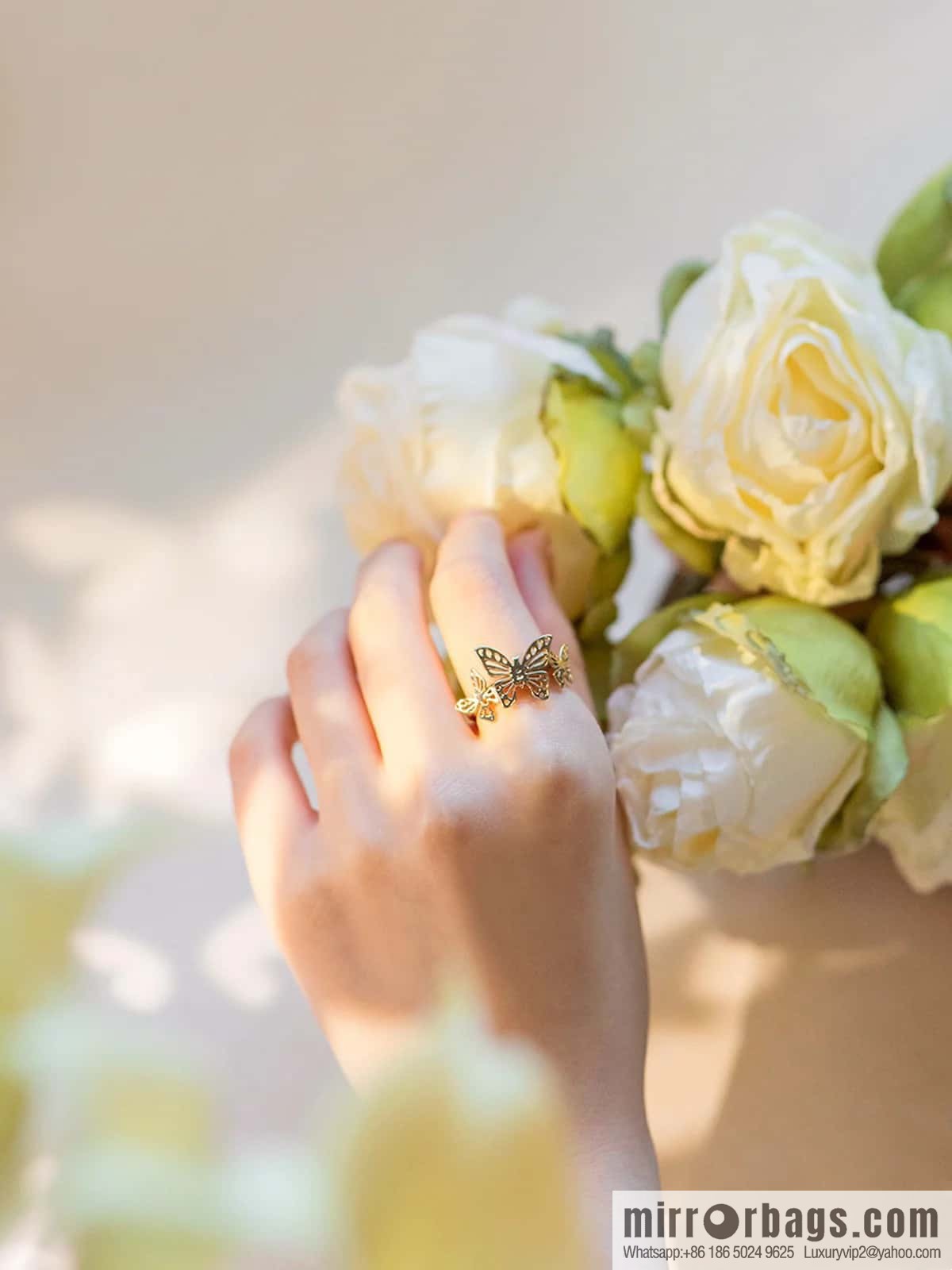 New ☑️ DIOR DIOR MÉTAMORPHOSE Butterfly Ring