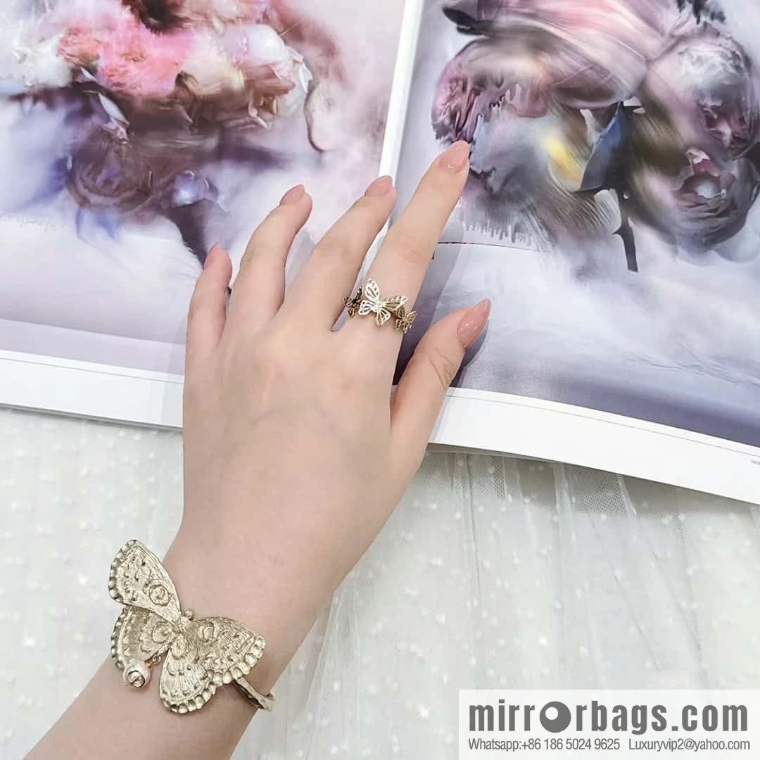 New ☑️ DIOR DIOR MÉTAMORPHOSE Butterfly Ring