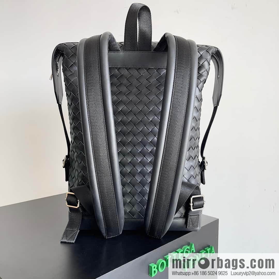 Bv2023 new woven backpack backpack model number 653118 black
