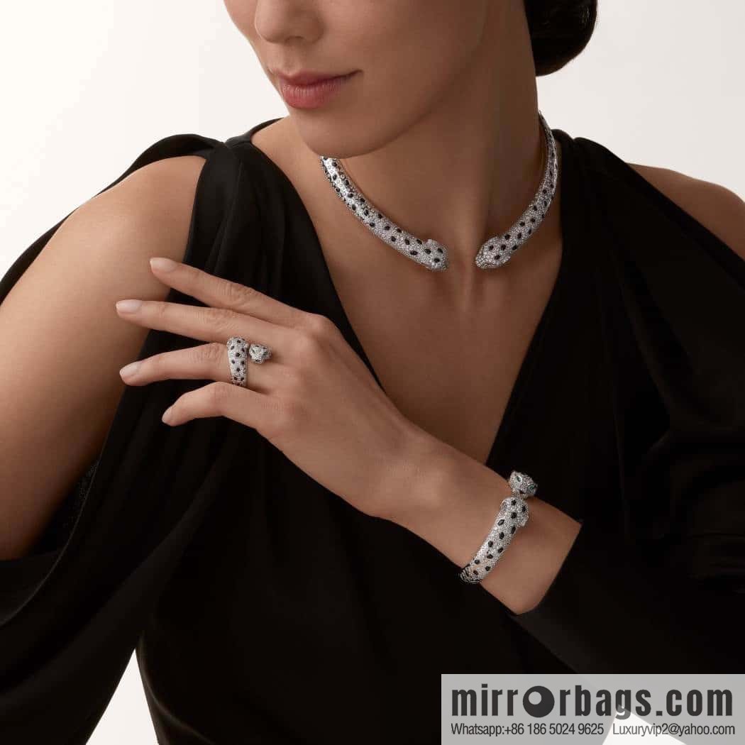 ❗️CNC version ❗️ ☀️ Cartier Cartier double leopard ring ☀️ US size 678