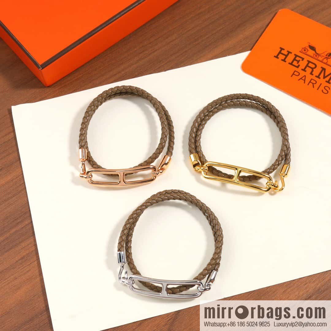 HERMES Roulis double ring bracelet bracelet