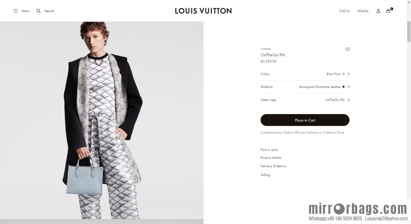 LV M46840 ONTHEGO small handbag