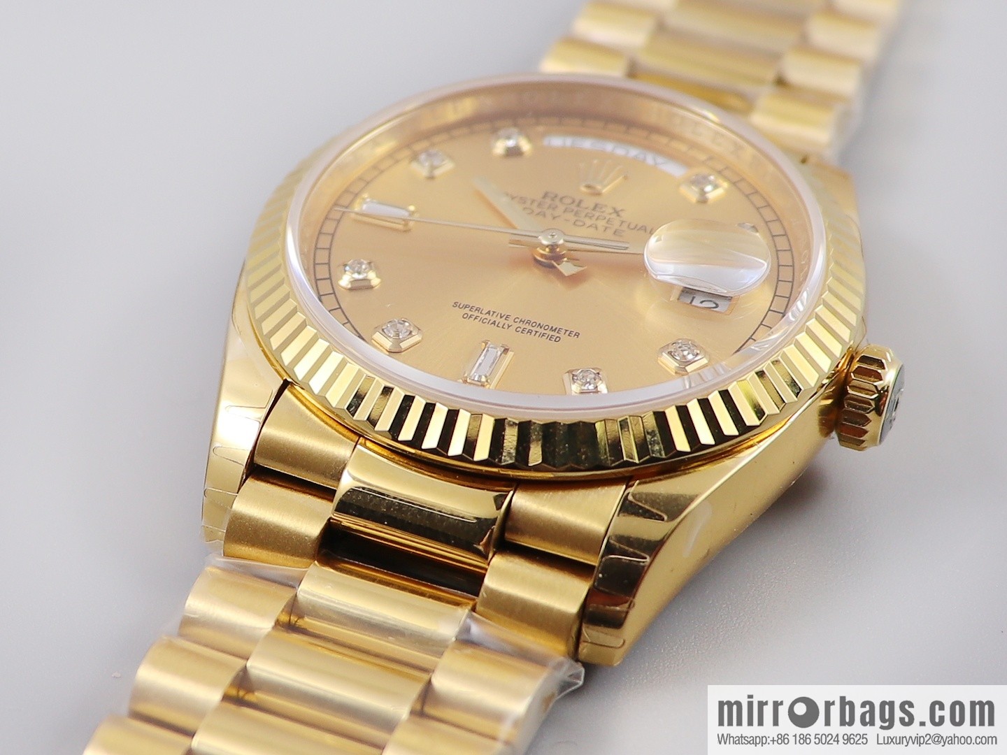 EW Boutique, Rolex Week Diary 36 Ultimate Edition, Original 3255 Automatic Mechanical Movement 128238 Series Watch