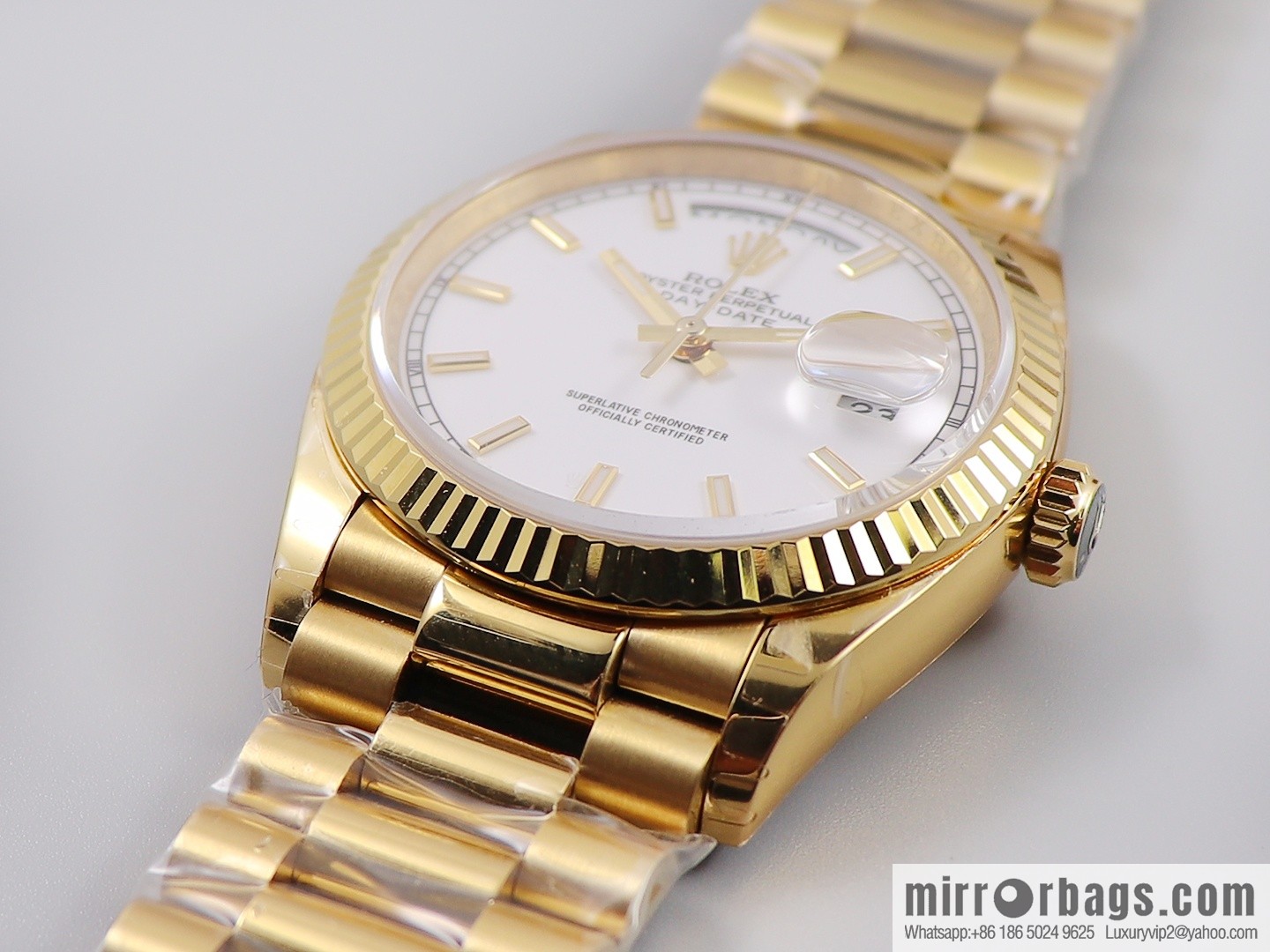 EW Boutique, Rolex Week Diary 36 Ultimate Edition, Original 3255 Automatic Mechanical Movement 128238 Series Watch