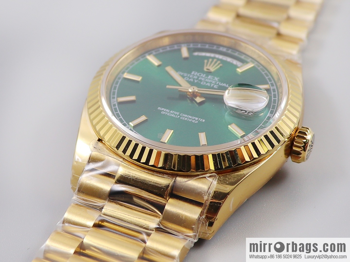 EW Boutique, Rolex Week Diary 36 Ultimate Edition, Original 3255 Automatic Mechanical Movement 128238 Series Watch