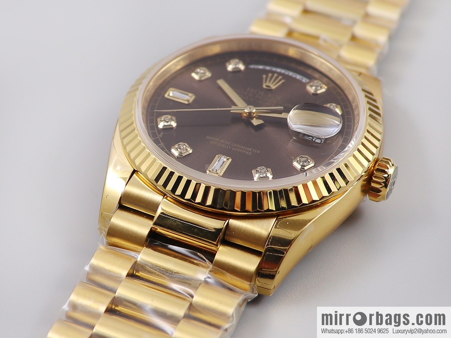 EW Boutique, Rolex Week Diary 36 Ultimate Edition, Original 3255 Automatic Mechanical Movement 128238 Series Watch